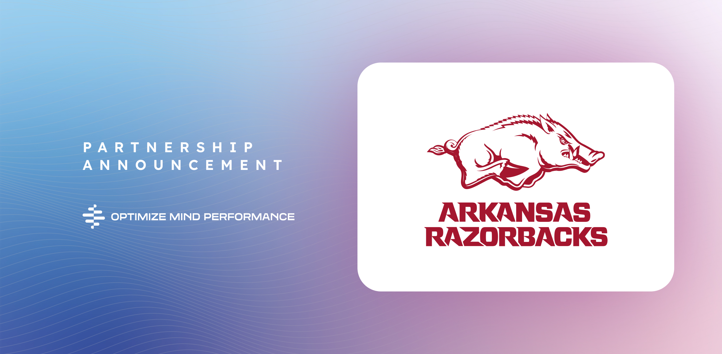 University of Arkansas Partner with OMP