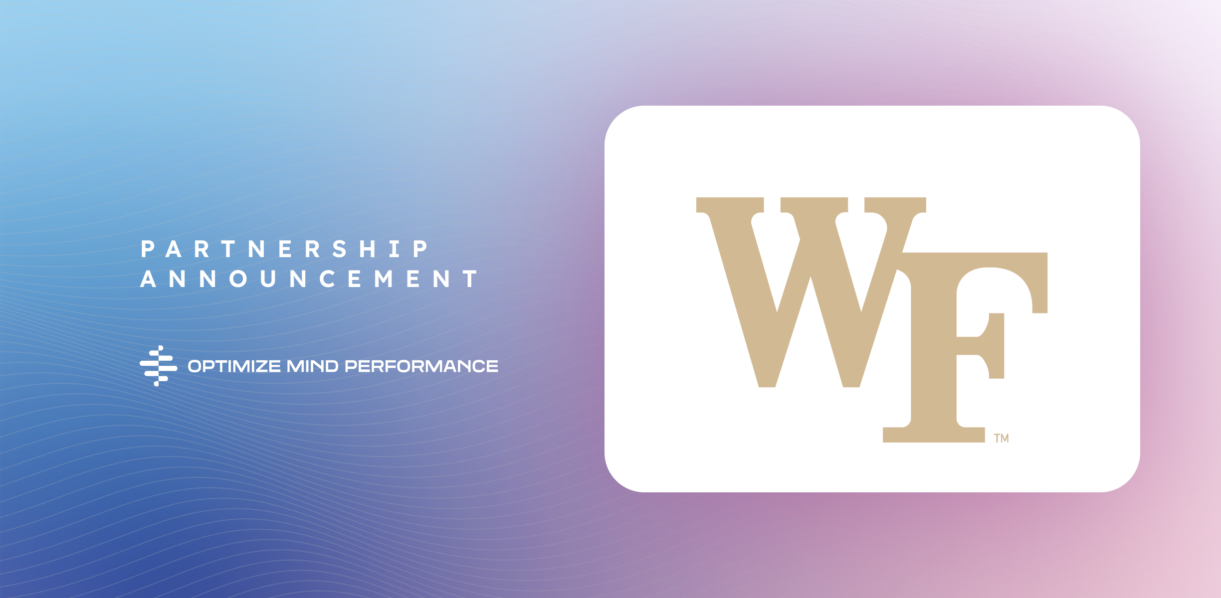 Wake Forest Partners with OMP